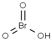 Бромная кислота структурированное изображение