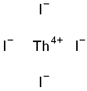 THORIUM IODIDE Structure