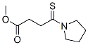 1-피롤리딘부탄산,-감마-티옥소-,메틸에스테르 구조식 이미지