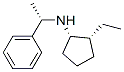 Benzenemethanamine, N-(2-ethylcyclopentyl)-alpha-methyl-, [1S-[1alpha(R*),2alpha]]- (9CI) Structure