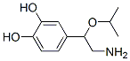 1,2-Benzenediol, 4-[2-amino-1-(1-methylethoxy)ethyl]- (9CI) Structure