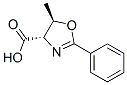 4-Oxazolecarboxylicacid,4,5-dihydro-5-methyl-2-phenyl-,(4S-trans)-(9CI) 구조식 이미지