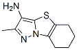 Pyrazolo[5,1-b]benzothiazol-3-amine, 5,6,7,8-tetrahydro-2-methyl- (9CI) Structure