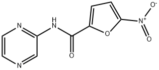 5-Nitro-N-2-pyrazinyl-2-furancarboxaMide Structure