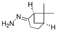 Bicyclo[3.1.1]heptan-2-one, 6,6-dimethyl-, hydrazone, (1R,5S)- (9CI) Structure