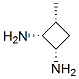 1,2-Cyclobutanediamine,3-methyl-,(1-alpha-,2-alpha-,3-alpha-)-(9CI) 구조식 이미지