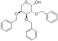 2,3,4-TRI-O-BENZYL-BETA-L-ARABINOPYRANOSE Structure