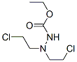 에틸N-[비스(2-클로로에틸)아미노]카바메이트 구조식 이미지