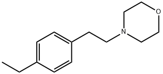 모르폴린,4-[2-(4-에틸페닐)에틸]-(9CI) 구조식 이미지