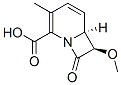1-Azabicyclo[4.2.0]octa-2,4-diene-2-carboxylicacid,7-methoxy-3-methyl-8-oxo-,trans-(9CI) 구조식 이미지