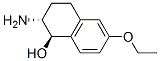 1-Naphthalenol,2-amino-6-ethoxy-1,2,3,4-tetrahydro-,trans-(9CI) 구조식 이미지