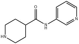 피페리딘-4-카르복실산피리딘-3-일라마이드 구조식 이미지