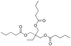 2-ethyl-2-[[(1-oxopentyl)oxy]methyl]propane-1,3-diyl divalerate 구조식 이미지