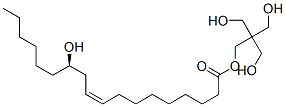 3-hydroxy-2,2-bis(hydroxymethyl)propyl (R)-12-hydroxyoleate  Structure