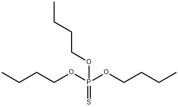 O,O,O-TRIBUTYL PHOSPHOROTHIOATE Structure