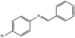4-Bromo-N-benzylideneaniline Structure