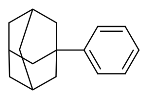 1-Phenyladamantane Structure