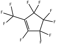 HEPTAFLUORO-1-(TRIFLUOROMETHYL)CYCLOPENT-1-ENE Structure