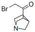 에타논,1-(1-아자비시클로[2.2.1]헵트-3-일)-2-브로모-,엔도-(9CI) 구조식 이미지