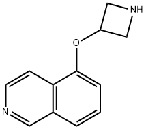 Isoquinoline, 5-(3-azetidinyloxy)- (9CI) Structure
