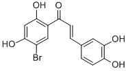 1-(5-Bromo-2,4-dihydroxyphenyl)-3-(3,4-dihydroxyphenyl)-2-propen-1-one Structure