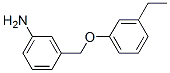 벤젠아민,3-[(3-에틸페녹시)메틸]-(9CI) 구조식 이미지