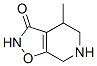 Isoxazolo[5,4-c]pyridin-3(2H)-one, 4,5,6,7-tetrahydro-4-methyl- (9CI) Structure
