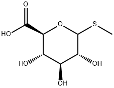 D-글루코피라노시두론산,메틸1-티오-(9CI) 구조식 이미지