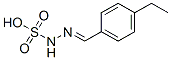 Hydrazinesulfonic acid, [(4-ethylphenyl)methylene]- (9CI) Structure