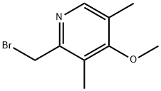 2-(bromomethyl)-4-methoxy-3,5-dimethylpyridine Structure