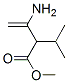 3-Butenoic  acid,  3-amino-2-(1-methylethyl)-,  methyl  ester Structure