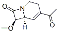 1-Azabicyclo[4.2.0]oct-4-en-8-one,4-acetyl-7-methoxy-,(6S,7R)-(9CI) 구조식 이미지