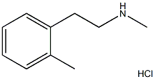 N-methyl-2-o-tolylethanamine hydrochloride 구조식 이미지
