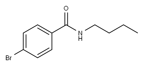 4-Bromo-N-butylbenzamide Structure