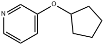 피리딘,3-(시클로펜틸옥시)-(9CI) 구조식 이미지