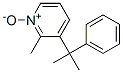 Pyridine, 2-methyl-3-(1-methyl-1-phenylethyl)-, 1-oxide (9CI) Structure