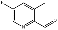 5-fluoro-3-Methylpicolinaldehyde Structure