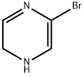 Pyrazine, 5-bromo-1,2-dihydro- (9CI) Structure