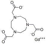 gadolinium 1,4,7-triazacyclononane-N,N',N''-triacetic acid Structure