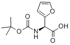 (S)-TERT-BUTOXYCARBONYLAMINO-FURAN-2-YL-ACETIC ACID Structure