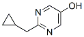 5-피리미디놀,2-(시클로프로필메틸)-(9CI) 구조식 이미지
