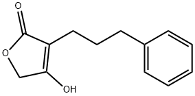 3-(3-Phenylpropyl)-4-hydroxy-2(5H)furanone 구조식 이미지