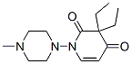 3,3-Diethyl-1-(1-methylpiperazin-4-yl)-2,4(1H,3H)-pyridinedione 구조식 이미지