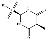2-Pyrimidinesulfonicacid,hexahydro-5-methyl-4,6-dioxo-,cis-(9CI) Structure
