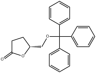 R(-)-DIHYDRO-5-TRITYLOXYMETHYL-2(3H)-FURANONE Structure