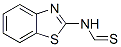 Methanethioamide, N-2-benzothiazolyl- (9CI) Structure