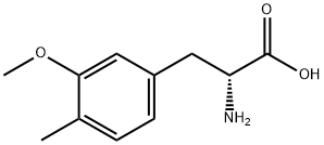 D-페닐알라닌,3-메톡시-4-메틸-(9CI) 구조식 이미지
