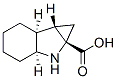 Cycloprop[b]indole-1a(1H)-carboxylic acid, octahydro-, (1aS,2aS,6aS,6bS)- (9CI) Structure