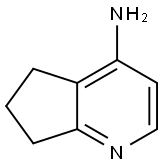 6,7-dihydro-5H-cyclopenta[b]pyridin-4-amine Structure