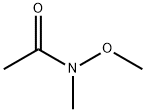 N-Methoxy-N-methylacetamide 구조식 이미지